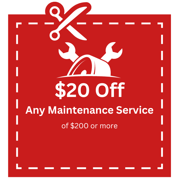 $20 Off Auto Maintenance Coupon $20 Off Auto Maintenance Service Coupons