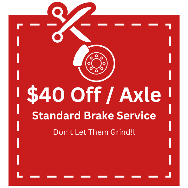 Brake Repair Coupon Brake Repair Coupon